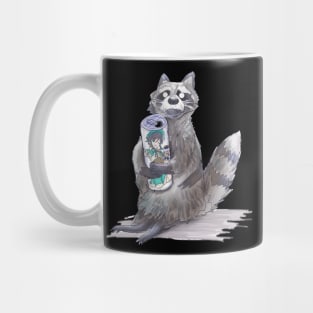 Racoon drinking Juice :3 Mug